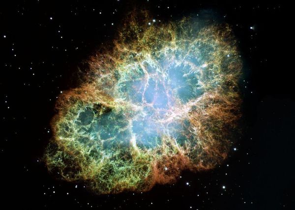 

crab nebula hubble telescope space home decor handpainted &hd print oil painting on canvas wall art canvas pictures 191117