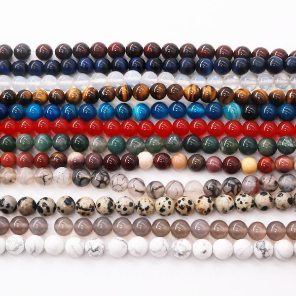 Satin Al Yeni Farkli 8 Mm 140 Adet Dogal Tas Boncuk Mat Lava Tiger Goz Benekli Tas Gevsek Tas Boncuk Taki Kolye Diy Yapimi Icin Bulgulari 14 19 Dhgate Com Da