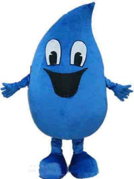

2019 blue water-drop mascot costumes fancy dress cartoon costumes ing, Red;yellow
