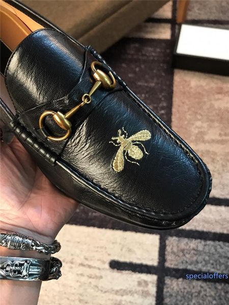 

slip on men dress shoes business shoes men formal mens wedding loafer luxury designer shoes zapatos de vestir hombre sepatu pria madaob, Black