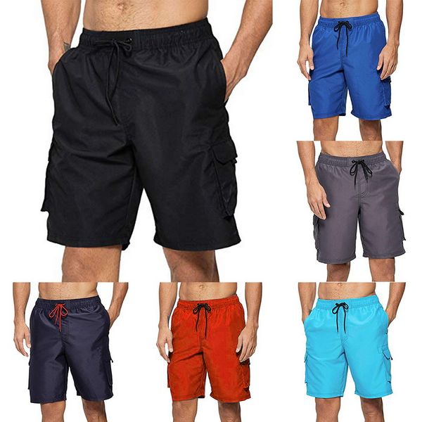 

2020 new summer wholesale men's board shorts beach brand shorts surfing bermudas masculina de print short boardshorts, White;black