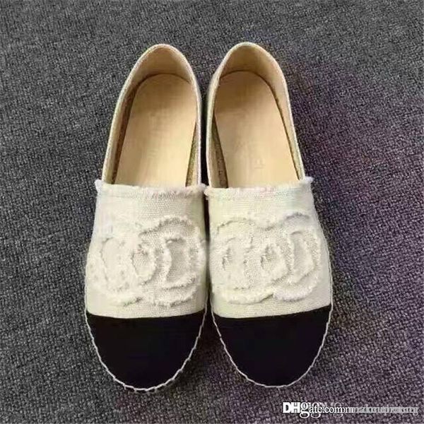 

2019 женские кожаные эспадрильи квартиры cap shoe бежевые черные туфли с оригинальной коробкой, Blue;gray