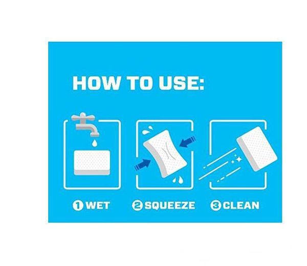 

cleaning tool white magic eraser sponge removes dirt soap scum debris from all types of surfaces universal cleaning sponge fa3328