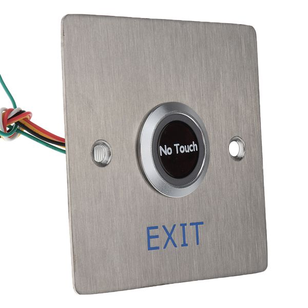 

door infrared no touch exit button switch sensor 12v dc with led light #7