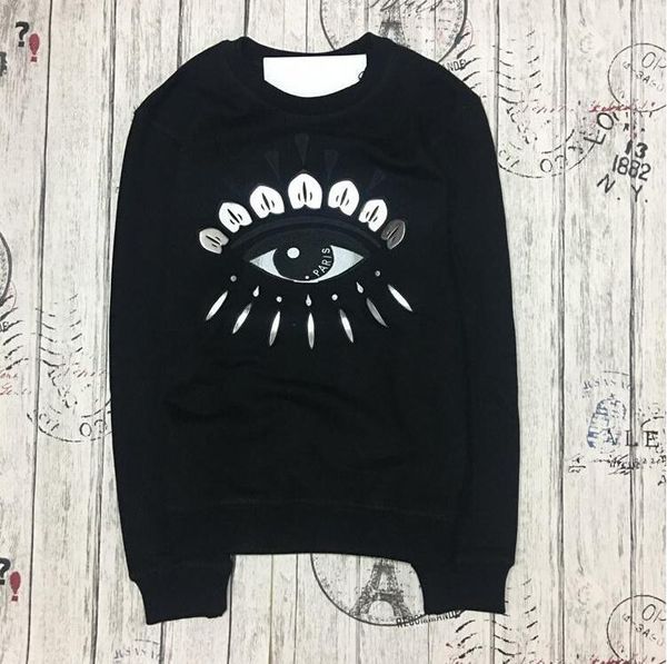 

2020 new hoodies sweatshirts men tiger head embroidery eye winter women hoodie with k to o letters streetwear jogger clothing