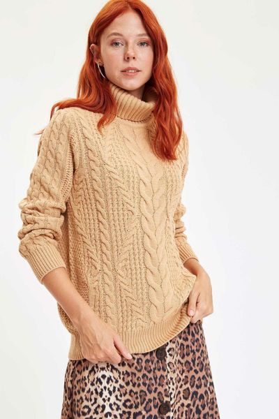 

defacto йени kadin кати moda поворота а-яка орм казак повседневный gevshek казак kadin sonbahar-l7319az19wn, Black