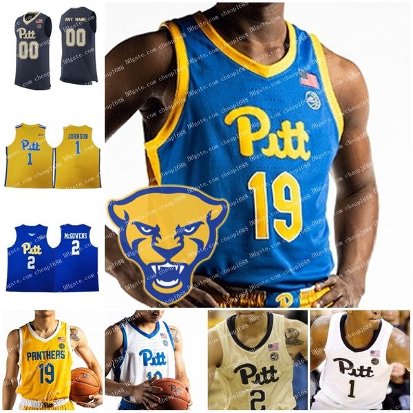 

2019 new pitt burgh panther pitt royal yellow navy white 1 xavier john on 2 trey mcgowen 3 malik elli on cu tom any name number jer ey