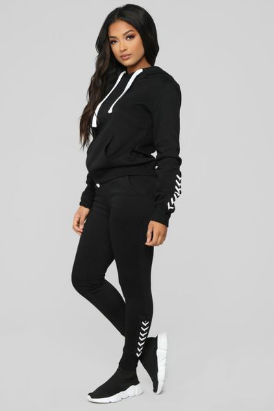 

женские спортивные дизайнерские панельные повседневные большие карманные с длинными рукавами, длинные брюки 2шт. наборы женских спортивных к, Gray