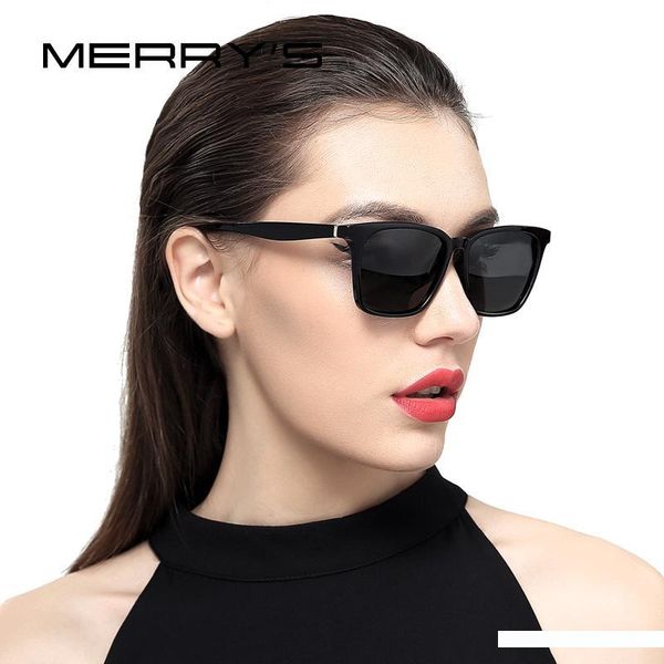

merry's design men women classic polarized sunglasses fashion sunglasses 100% uv protection s'8219, White;black