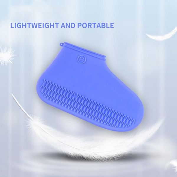 

new reusable non-slip rain shoes covers waterproof silicone shoe cover camping outdoor s/m/l shoes accessories