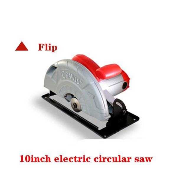 

electric circular saw inverted 10-inch disc saw portable electric
