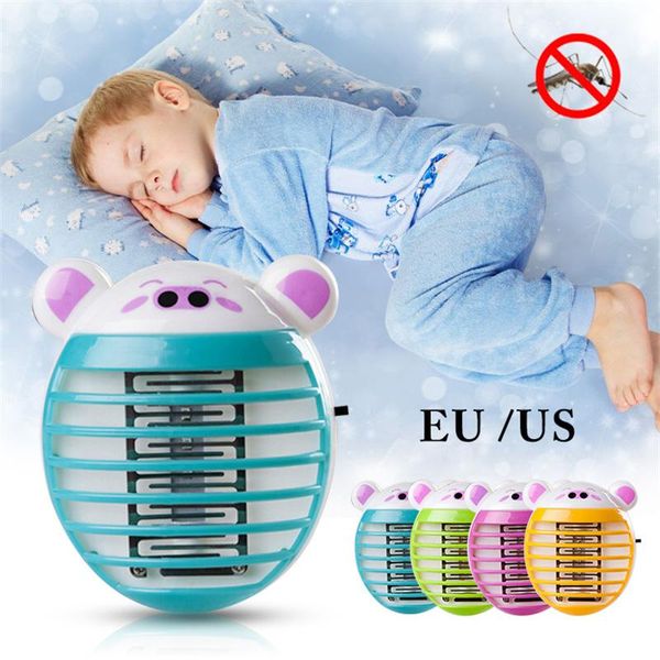 

led socket electric mosquito bug insect trap killer zapper night lamp lights