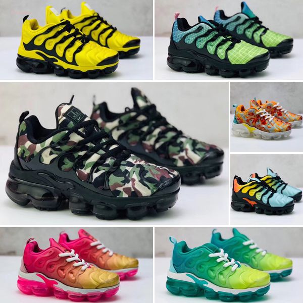 

bred tn plus kids basketball shoes gym red infant & children toddler gamma blue concord 11 trainers boy girl tn sneakers, Black