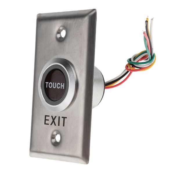 

touch exit release button switch for door access control led indicator ct50