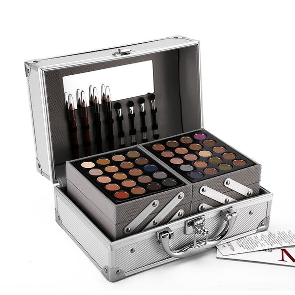 

face powder makeup set matte & shimmer eyeshadow palette professional make up kit highlighter bronzer dhl free