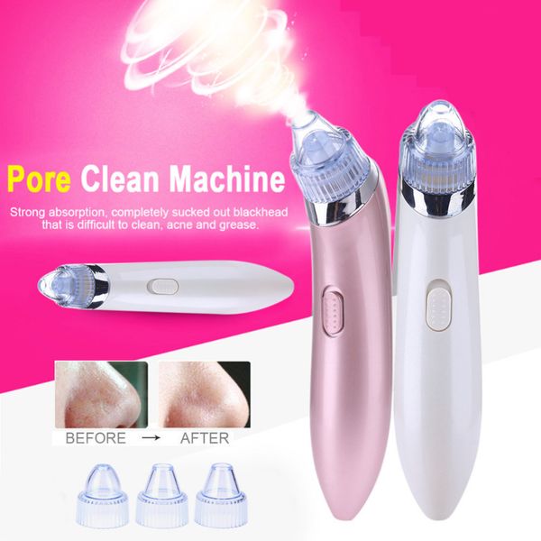 

pro vacuum pore cleaner blackhead remover electric acne clean exfoliating cleansing comedo suction facial beauty machine