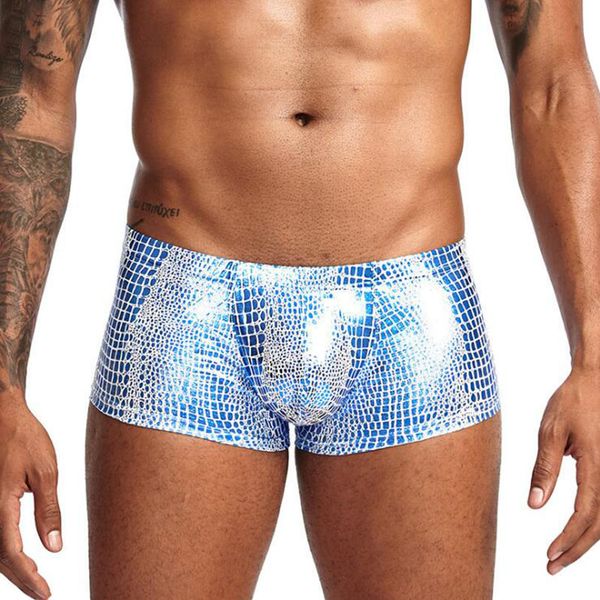 

underwear men boxer snake pattern man panty ropa interior hombre boxer men low-rise cueca masculina gay underwear boxers, Black;white