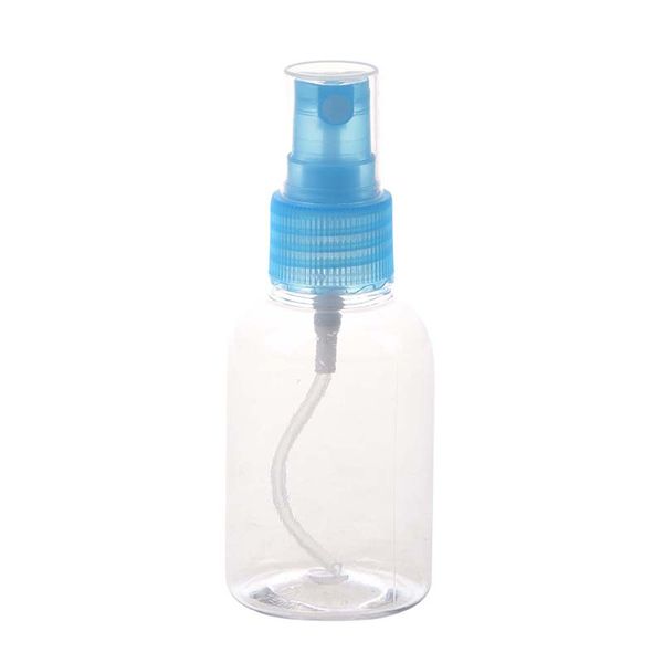 

atomiser sprayer empty bottle 50 ml blue + transparent