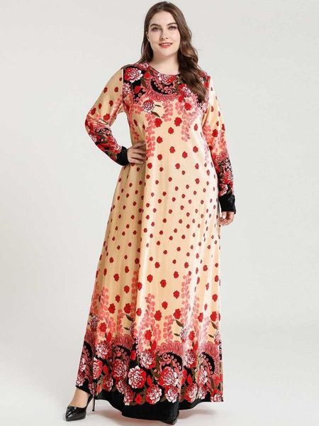 

ramadan long vestidos clothes muslim faldas for dubai women, Red