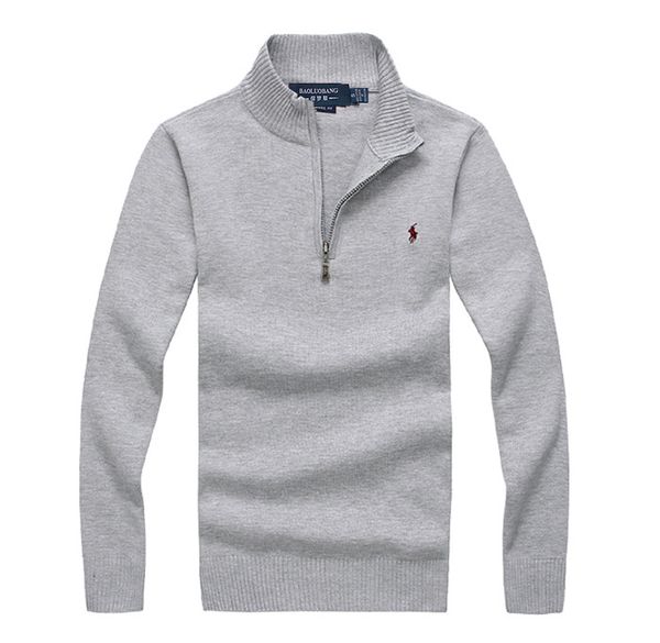 

mens clothing winter sweater long sleeve high neck zipper men sweater slim fit knitting cashmere sweaters size s-xxxl 5 colo, Blue