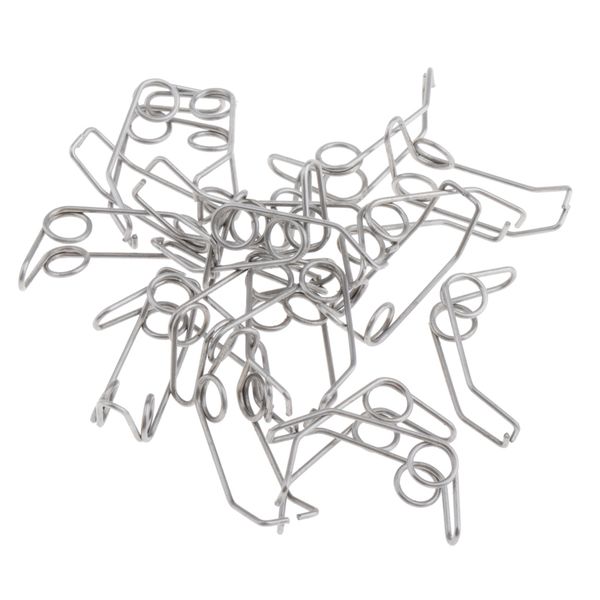 

pack of 20 trumpet water key spit value springs instrument accessories