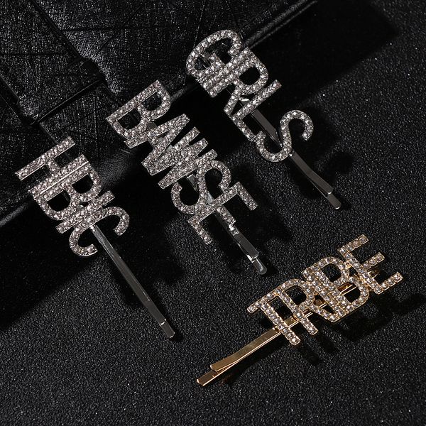 

1 шт. blingbling письма заколки кристалл "невеста" слово шпилька подарок горный хрусталь заколки для волос самые популярные аксессуары для у
