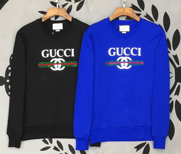 

2020 tiger head embroidered men women sweatshirts cotton autumn winter hoodies casual streetwear jogger tracksuit #8520, Black