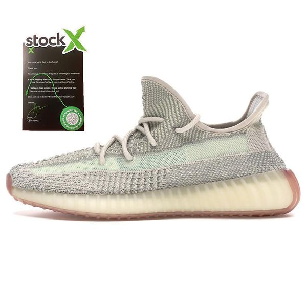 

fashion yeezreel yecheil yeshaya running shoes mens women citrin cloud white zebra gid 3m reflective static kanye west