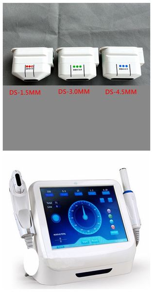 

2 in1 hifu beauty machine high intensity focused ultrasound face lift hifu machine transducer cartridges