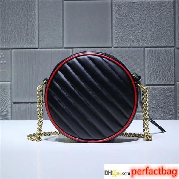 

2019.black retro style small round bag, using playful and lovely round design. bright cherry red rimming to create amazing visual effects