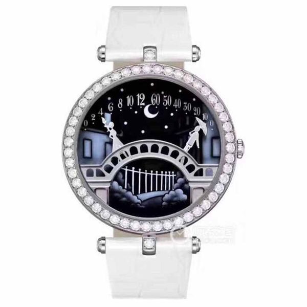 

2020 luxury lady watch diamond designer watches for woman lover s bridge iced out watch fashion quartz movement wristwatches, Slivery;brown