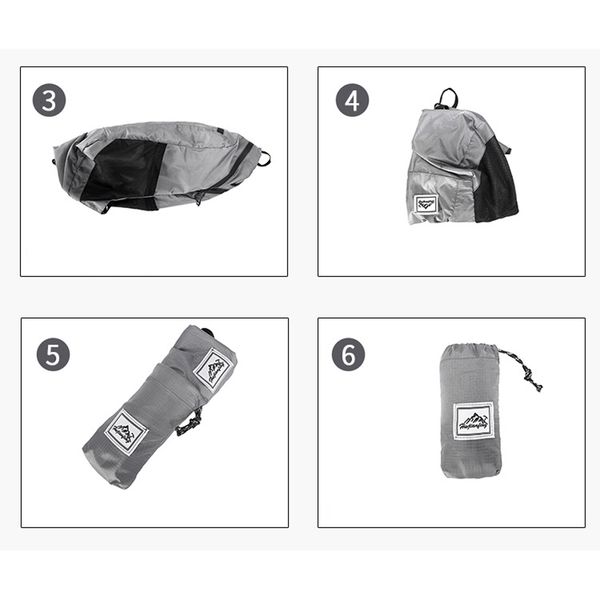 

20l lightweight portable foldable backpack sack waterproof backpack folding bag ultralight outdoor pack for travel hiking
