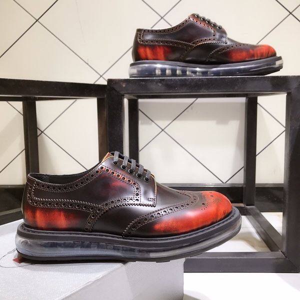 

leather shoes brand designer slip on black brown italian formal dress loafers male's flats outlets men casual shoes leather mens shoes