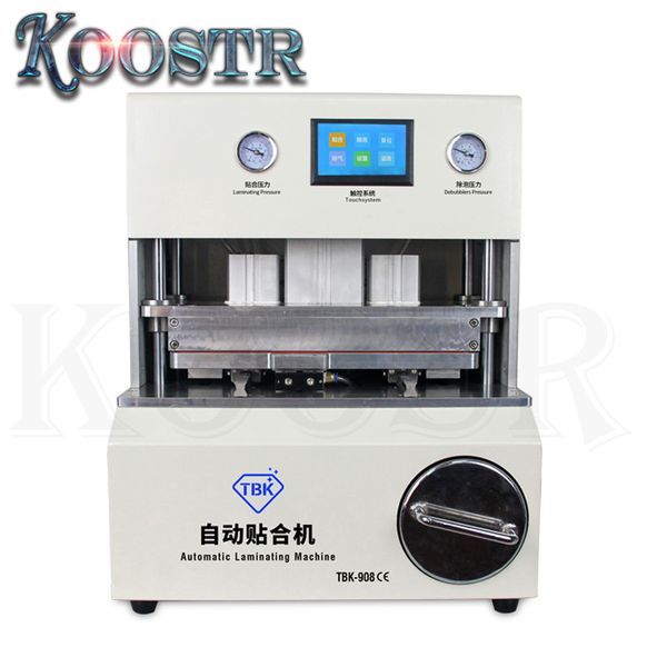 

tbk-908 lcd touch screen laminating machine automatic airbag laminating machine bubble remover for lcd repair refurbishing