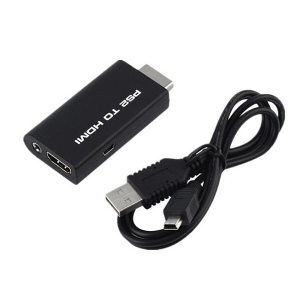 

mini ps2 to hdmi adapter video converter with audio power output game to hdmi adapter for sony playstation 2 plug and play parts