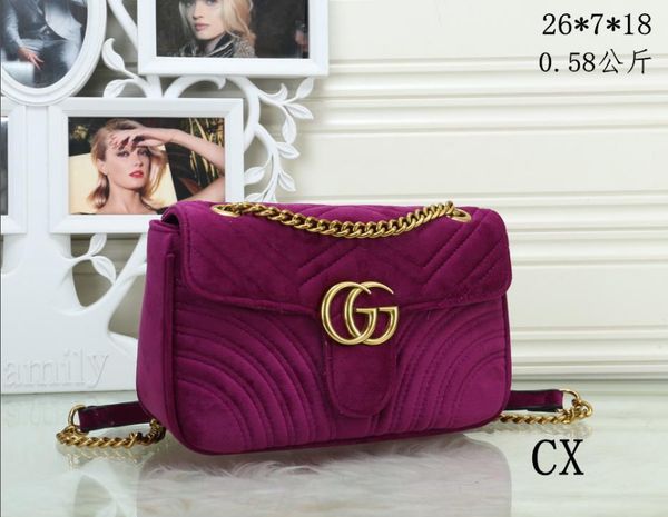 

2019 new arrived handbags women bags designer small messenger velour bags feminina velvet girl bag