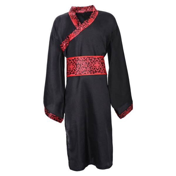 

chinese hanfu for men, Black