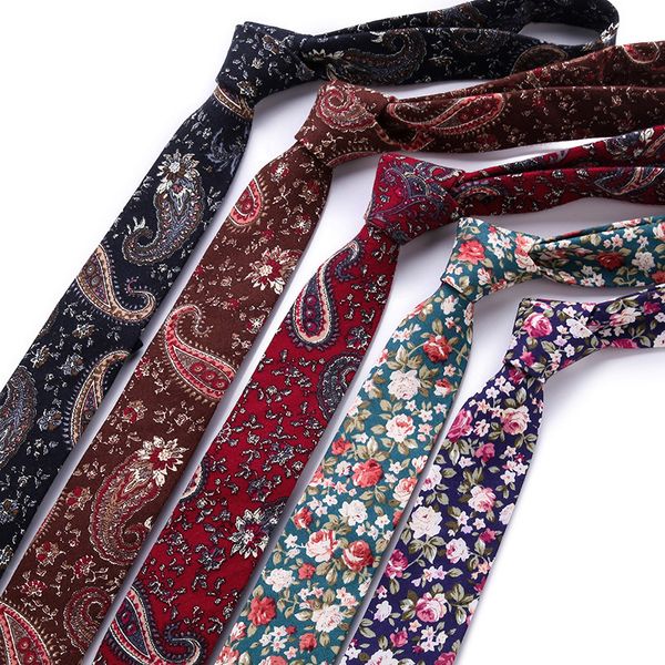 

mens хлопка печати tie европейских и американский стиль мода повседневная tie groom groomsmen factory direct, Blue;purple