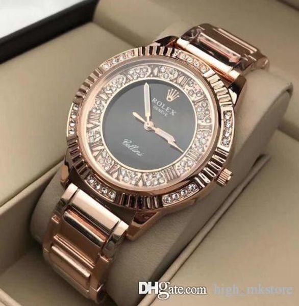 

2020 relogio masculino mens women watches luxury dress elling rolex fashion folding clasp master male, Slivery;brown