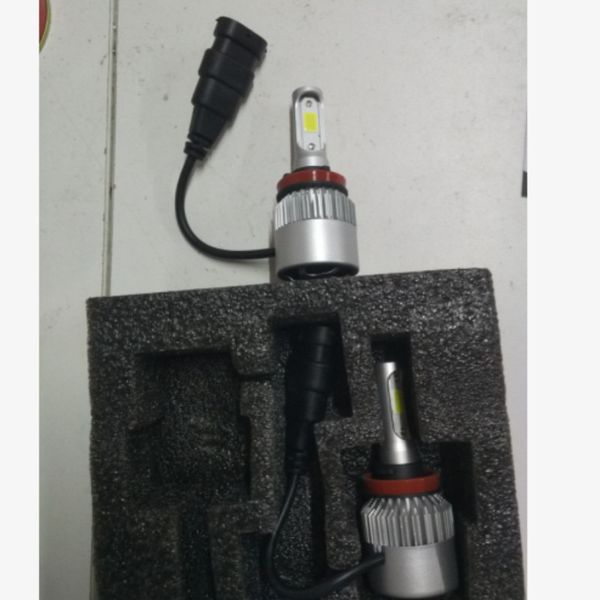 

2 pcs h9 h11 h8 900w 135000lm car led headlight bulbs cob kit 6500k white