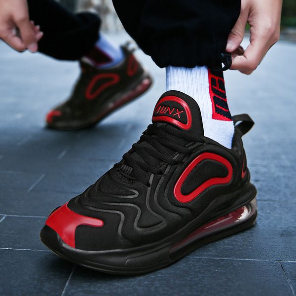 

26fashion brand men 720 walking shoes cushion sneakers 270 outdoor sports triple breathable designer joggers size man eur 45, Black