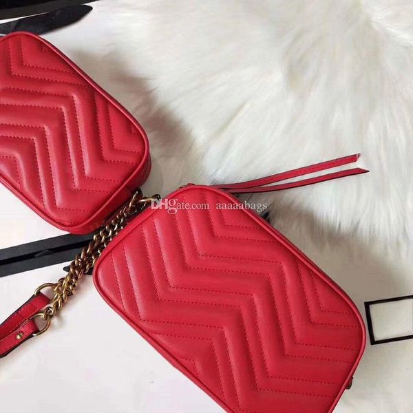 

classic style g marmont women shoulder bag genuine leather g 447632 448065 handbag high designer bags purse 4 color