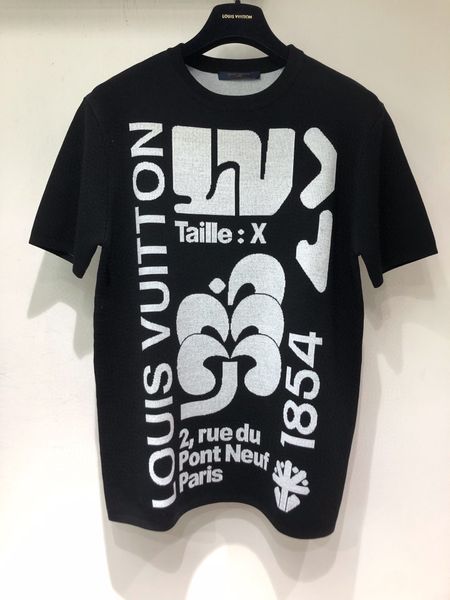 

20ss version euro size fancy paris shirt casual fashion man and woman shirt, Black;brown