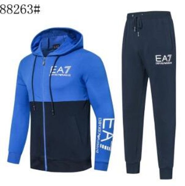 

2020 new men's hoodies and sweatshirts sportswear man jacket pants jogging jogger sets turtleneck sports tracksuits sweat suits, Gray
