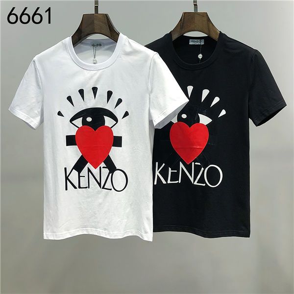 

2020ss spring and summer new high grade cotton printing short sleeve round neck panel t-shirt size: m--xl-xxl-xxxl color: black white ss31, White;black