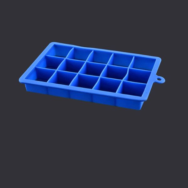 

15 square ice block mold of silica gel ice cube ice cream tools