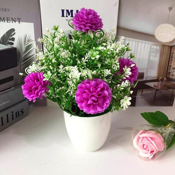 

artificial potted tree bonsai simulation plant home decor table centerpieces new