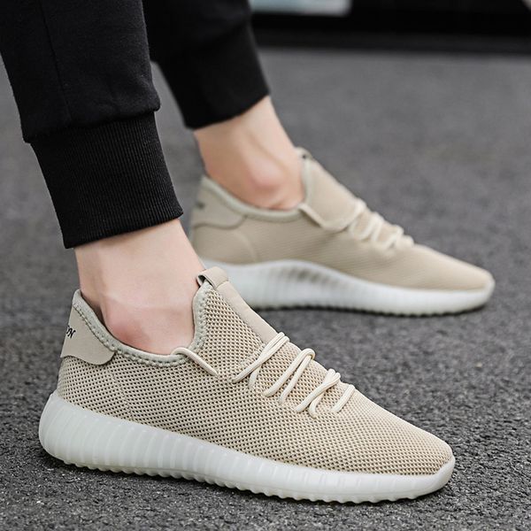 

#sw 2019 men's casual lightweight comfortable breathable sneakers running shoes non-slip soft mesh flat casual shoes
