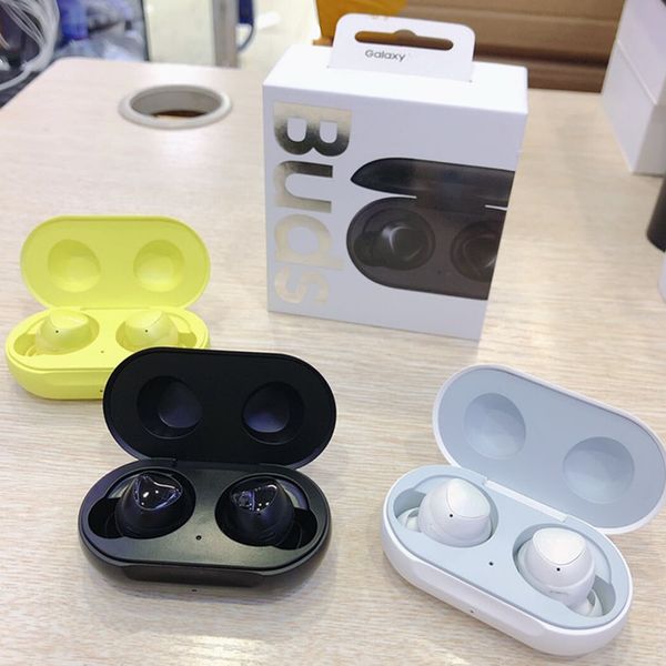 

brand tws earphones with charger box galaxy buds bluetooth headphones a+ quality earphone headsets 3d stereo