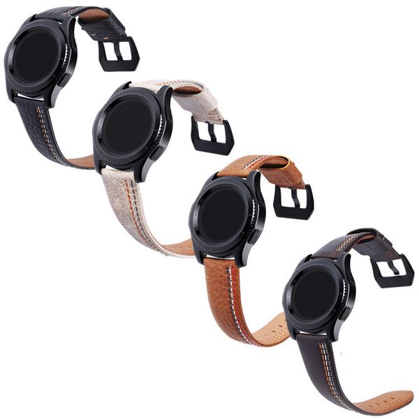 

применить к трем звездам передач s3 классический интеллект наручные часы ручной шов три бар линии натуральная кожа ремешок для часов